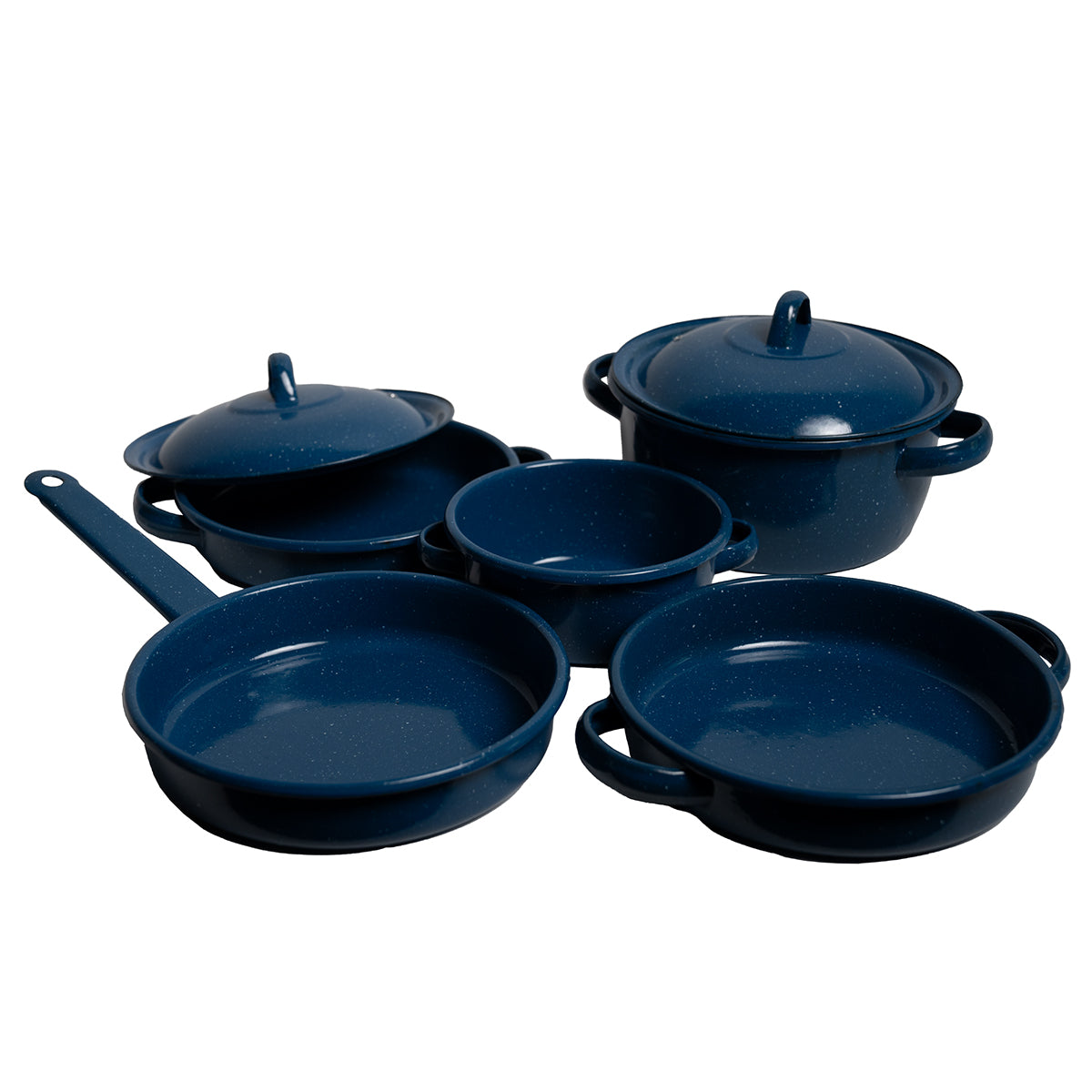 KIT PARRILLERO DE PELTRE CON 7 PZAS.