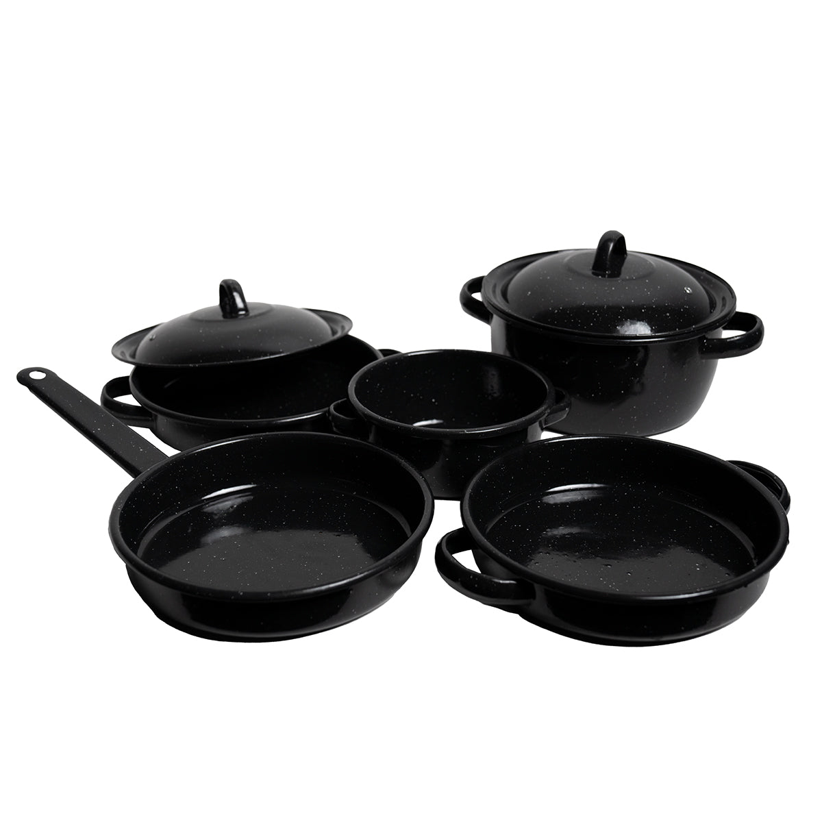 KIT PARRILLERO DE PELTRE CON 7 PZAS.
