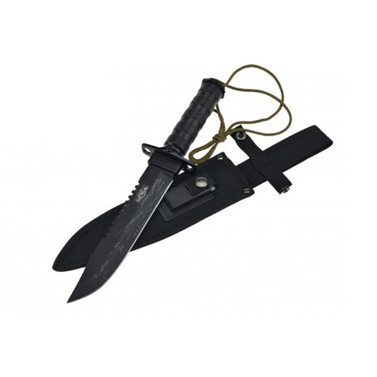 CUCHILLO SUPERVIVENCIA NEGRO