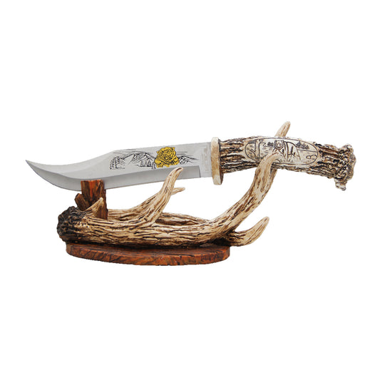 CUCHILLO DECORATIVO BASE OSO