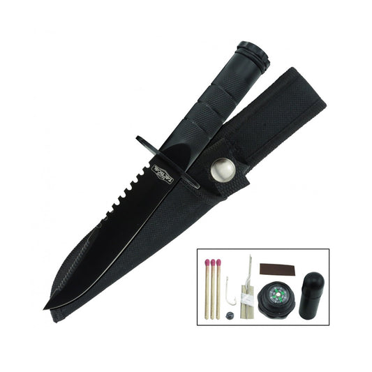 CUCHILLO CACERÍA NEGRO